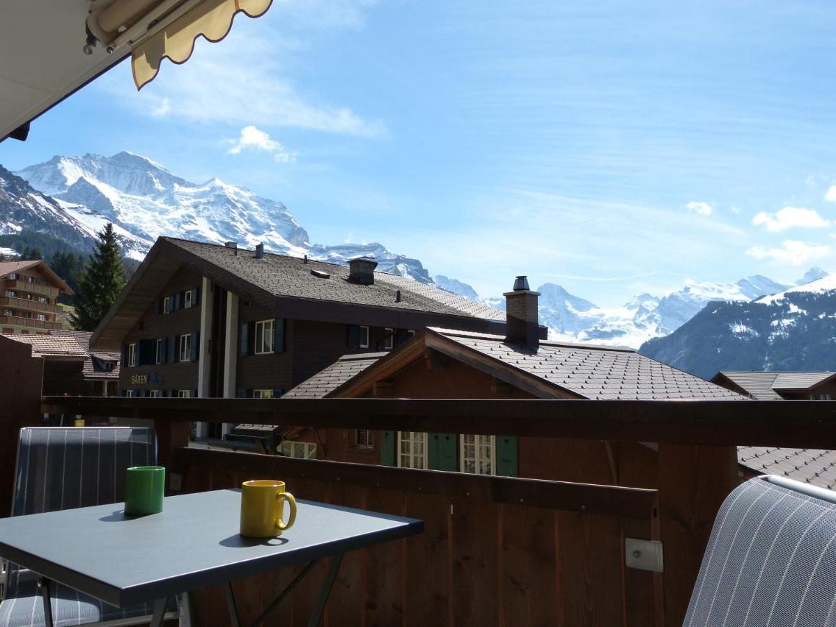 Chalet Bella Vista 3 Apartamento Wengen Exterior foto